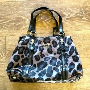 Coach Chetah print purse